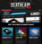死亡实验室css网页模板
