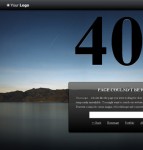 404错误css网页模板