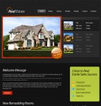 房屋出售企业网站模板