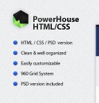 欧美工程项目HTML5模板