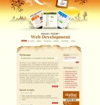Web开发CSS网页模板