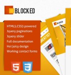 企业网站CSS3模板