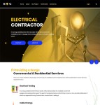 电气公司响应式网站模板