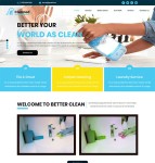 84消毒液洁具企业网站模板