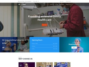 大健康医疗设备网站模板
