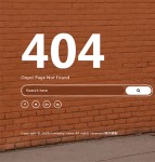 共享单车404页面模板