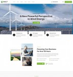 现代新能源公司HTML5网站模板