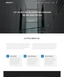 全屏摄影师博客HTML5模板