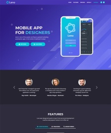 移动APP应用开发公司模板