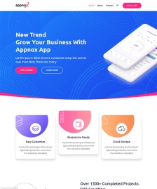 app产品开发软件网页模板