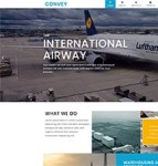 航空空运物流企业网站模板