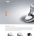 宽屏shoes鞋子商城网站模板