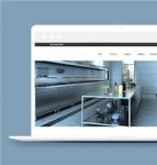 红色厨房厨卫设备类公司官网html5模板下载