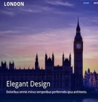 london高雅建筑设计公司响应式bootstarp网站主题模板