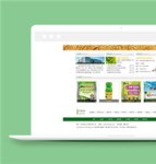 绿色风格农业科技公司网页模板下载