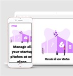 简约紫色白色企业html5模板下载