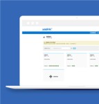 蓝色简单产品设备管理平台网站模板