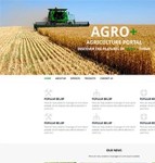 农业机械化收割机器械企业网站模板