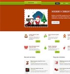 圣诞节日专题html模板下载