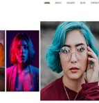 boto时尚彩色摄影个人工作室简约网站html模板网站