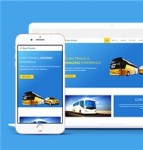 travels大气欧洲旅行大巴士公司响应式网站模板