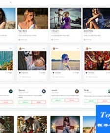 admin template客户管理系统后台模板[演示]