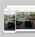 绿色主题宽屏房地产销售企业网站模板