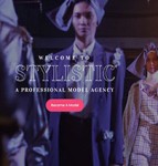 stylistic大气时尚专业模特经纪公司bootstarp网站模板