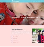 英语培训机构响应式网站模板
