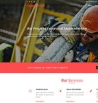 建筑施工单位企业网站模板