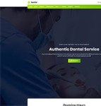 高端牙科牙齿医院响应式bootstrap模板
