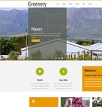 乡村旅游农家乐企业网站模板