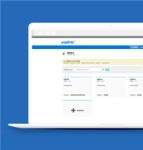 蓝色简约产品设备管理平台网站模板