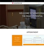养老疗养院响应式网页模板