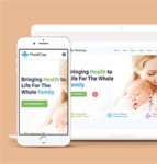 妊娠护理诊所网站HTML5模板