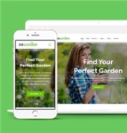 绿色响应式园林绿化种植企业网页html模板