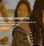 Genius校园教学移动开发网络教育web网站模板