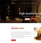 Delicious牛排意面西餐厅整站html模板