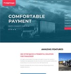 卡车货运长途运输企业网页模板