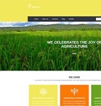 农产品农业种植项目网页模板