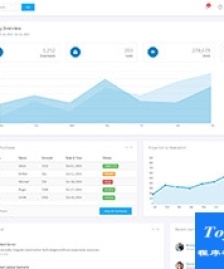 漂亮bootstrap后台ui管理平台模板