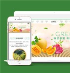 绿色生态农业水果种植公司网站模板