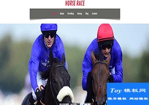 Horse马赛俱乐部bootstarp宣传网站模板