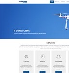 无人机玩具工厂企业网站模板