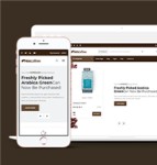 自适应咖啡店铺电子商务网站html模板