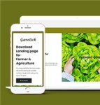 左右图文响应式蔬菜种植农场网页html模板