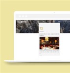 非常精美的金色餐饮集团官网模板下载