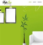 简约时尚家居室内设计服务公司响应式网站模板