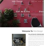 家具生活馆设计师扁平化网页模板