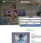 医疗服务医院手术响应式网页模板